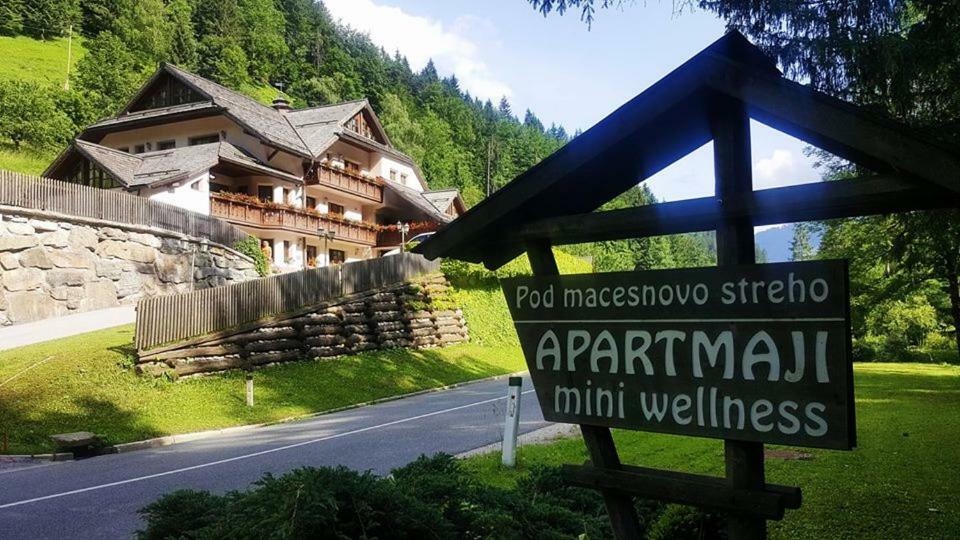 Apartments Pod Macesnovo Streho Solčava Zewnętrze zdjęcie